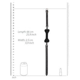 Ouch! Bone Gag Black from Nice 'n' Naughty